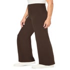 Stretch-Cotton Knit Pull-On Wide-Leg Leggings image number 2
