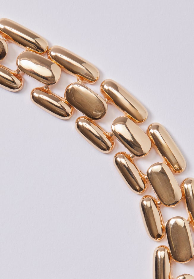 Woven Link Chain Necklace image number 2