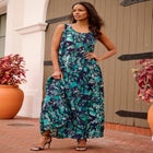 Hand-Crinkled Sleeveless Dress image number null