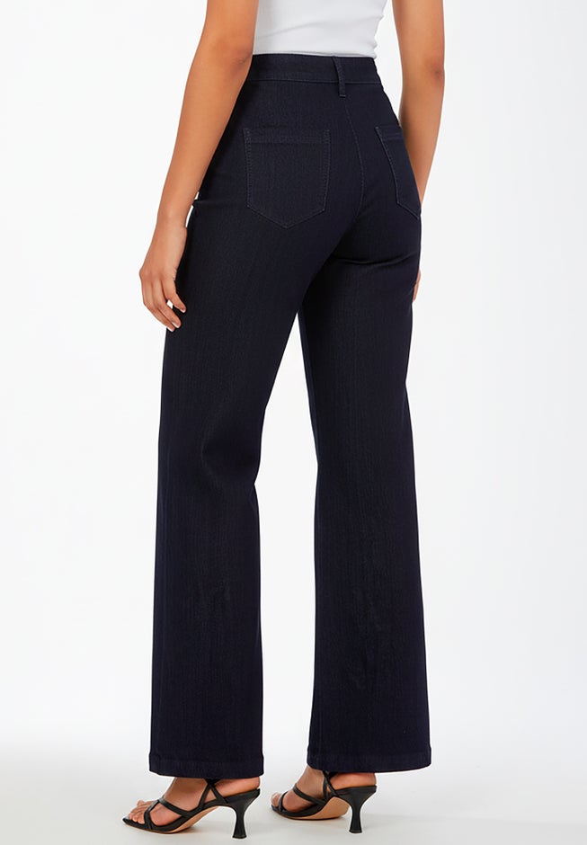 True Fit Wide Leg Jean image number 2