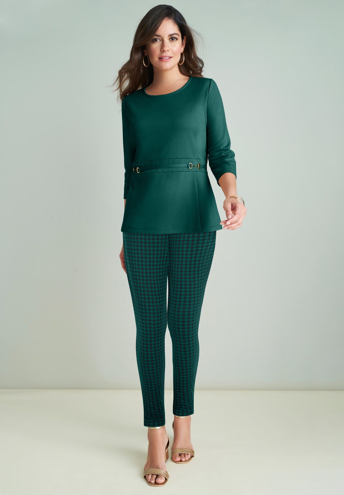 Ponte Belted Top image number 0