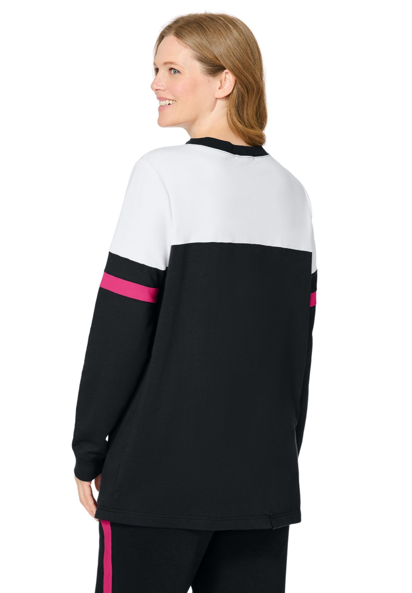 Color Block Long Sleeve Sweatshirt image number 1
