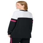 Color Block Long Sleeve Sweatshirt image number null