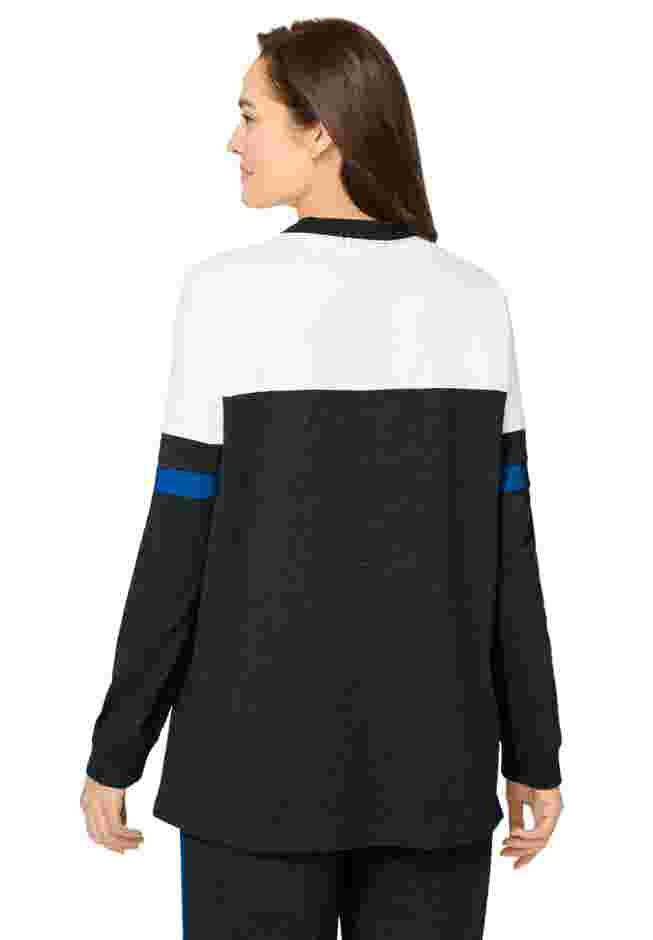 Color Block Long Sleeve Sweatshirt image number 1