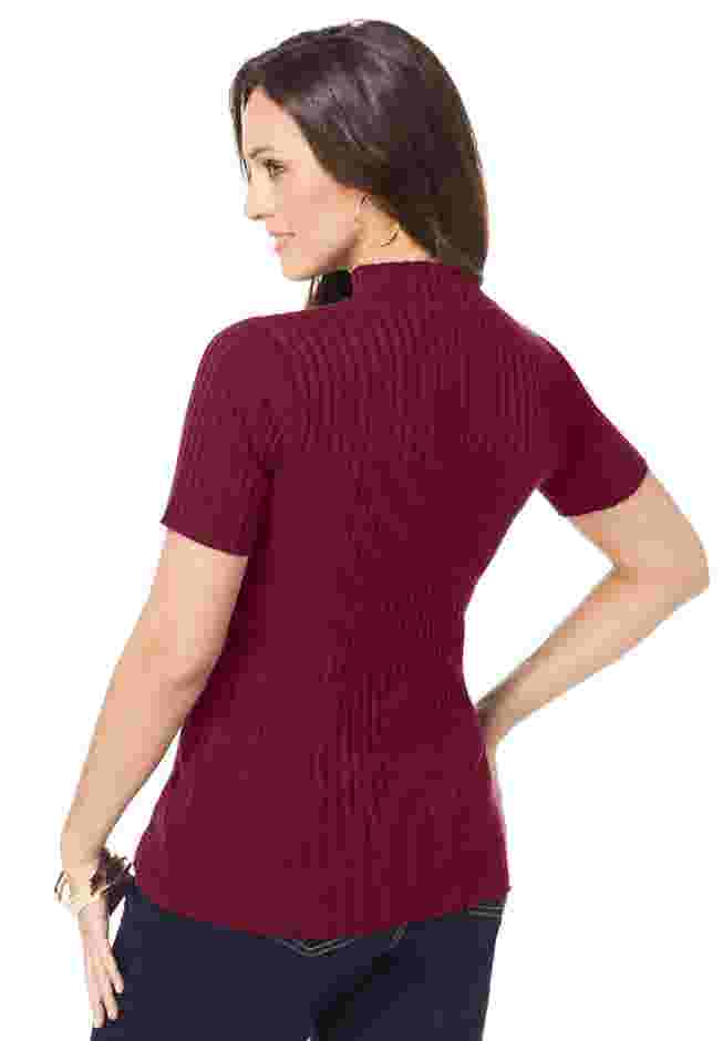 Rib Mockneck Sweater image number 1