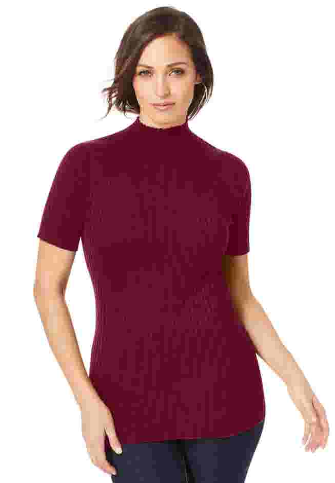 Rib Mockneck Sweater image number 0
