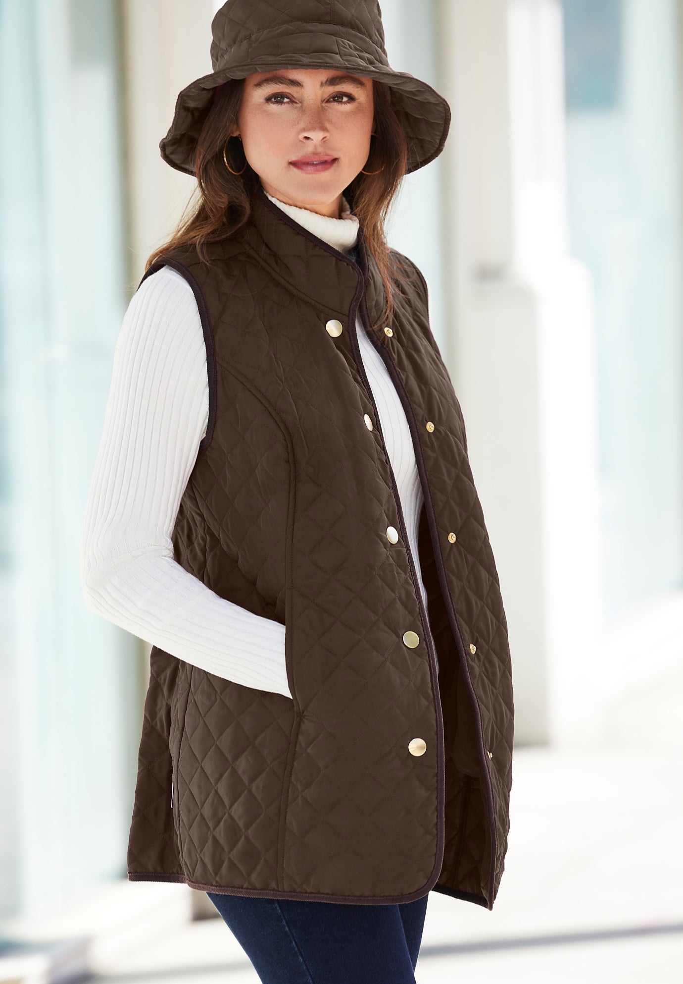 Quilted Vest image number 0