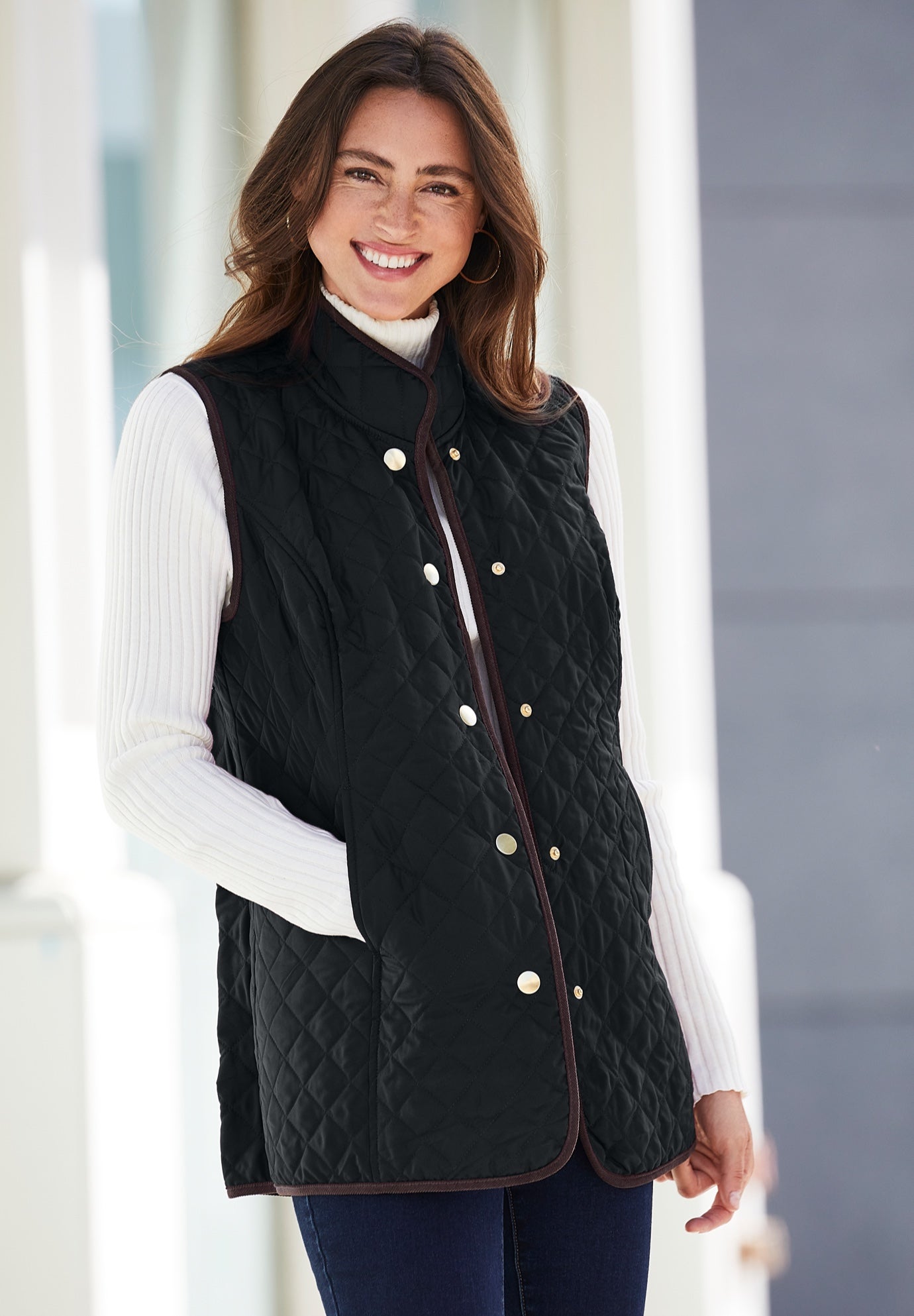 Quilted Vest image number 0