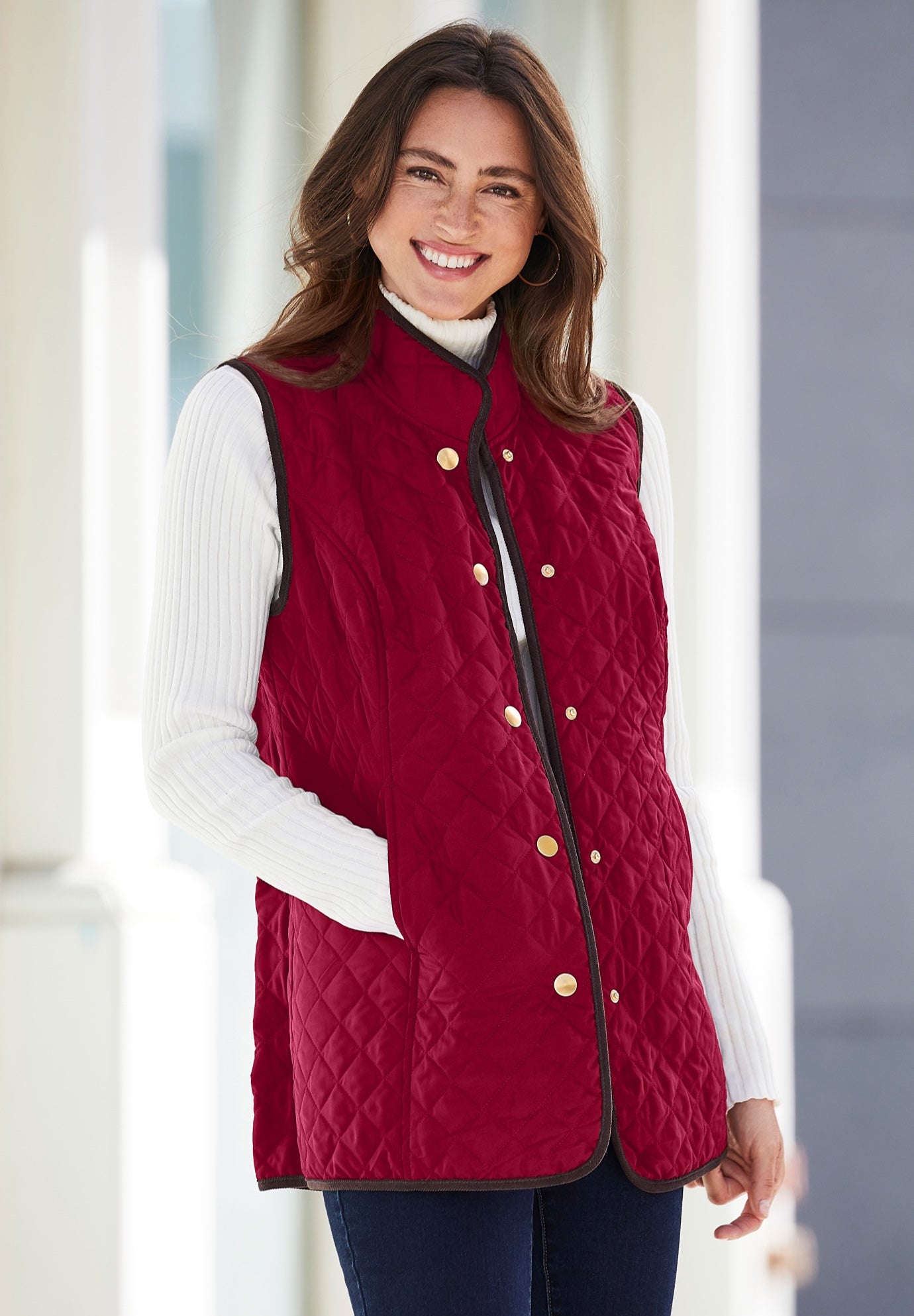 Quilted Vest image number 0