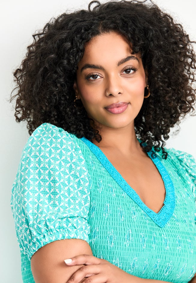 Eve Border Dress image number 3