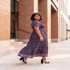 Eve Border Dress image number null