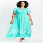 Eve Border Dress image number null