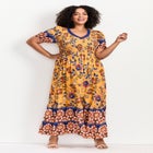 Eve Border Dress image number null