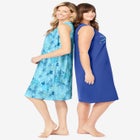 2-Pack Sleeveless Sleepshirt image number null