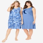 2-Pack Sleeveless Sleepshirt image number null