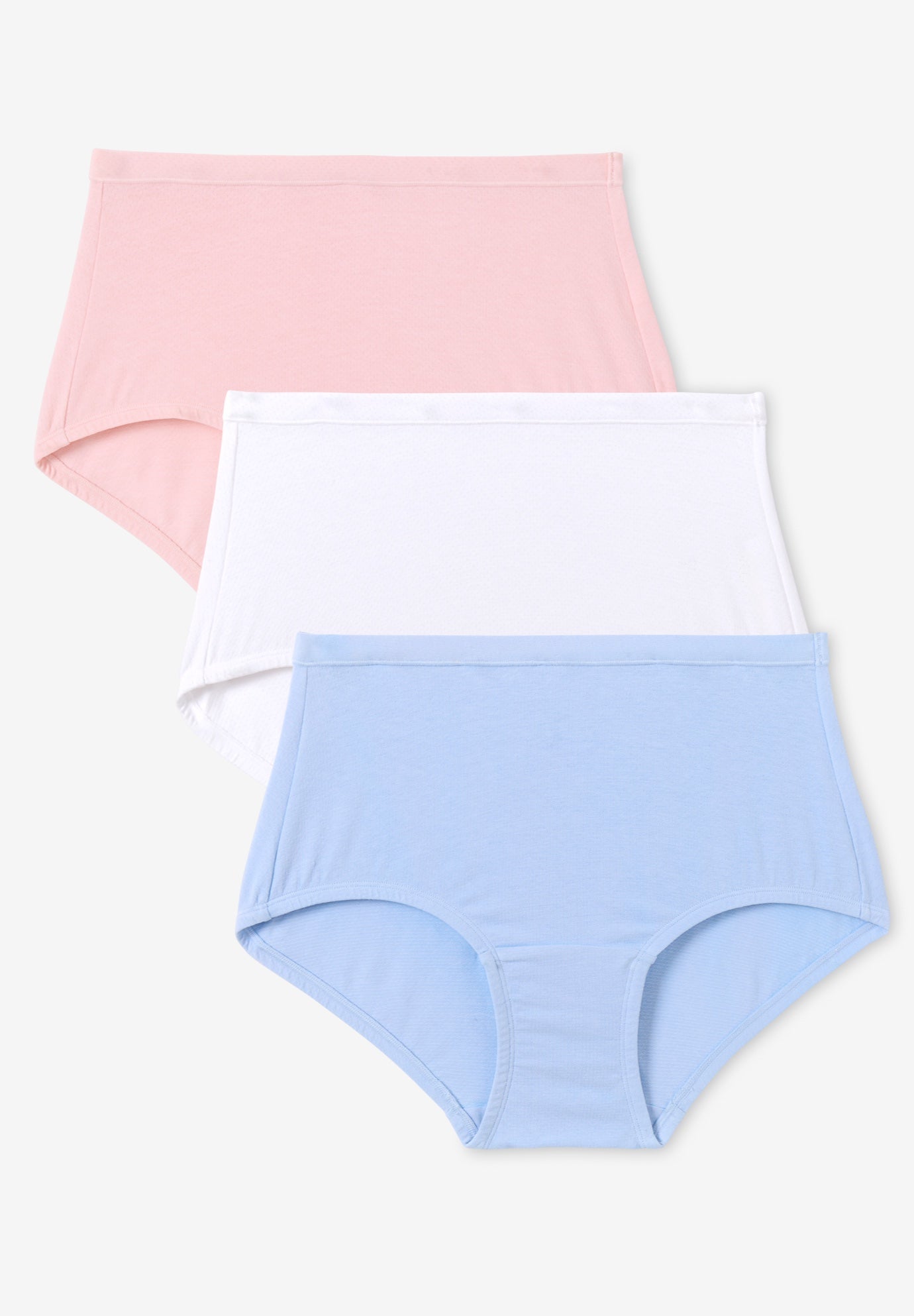 Comfort Choice&reg; Cool Mesh Brief 3-Pack image number 0