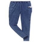 Stretch-Cotton Knit Pull-On Pocket Leggings image number null