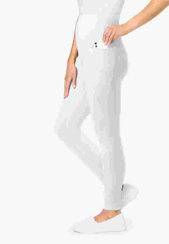 Stretch-Cotton Knit Pull-On Pocket Leggings image number 2