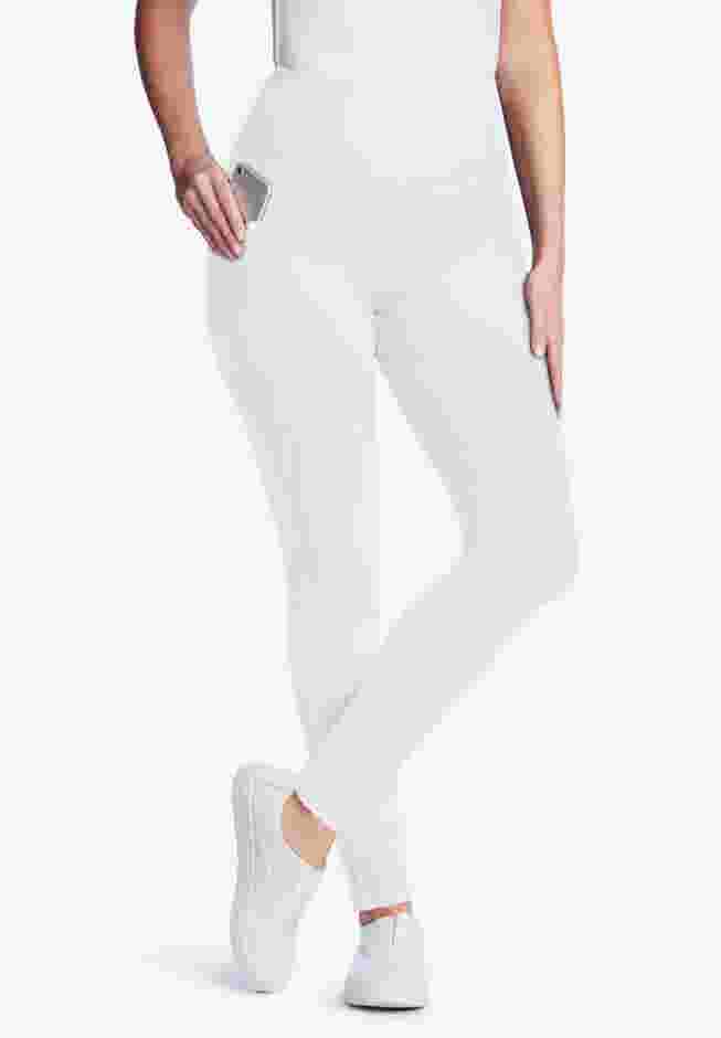 Stretch-Cotton Knit Pull-On Pocket Leggings image number 0