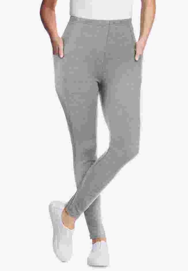 Stretch Cotton Pocket Legging image number 0