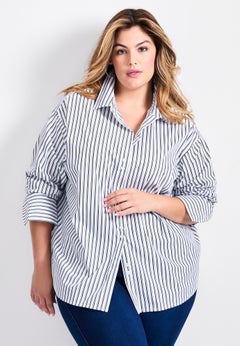 Breanna Classic Poplin Shirt
