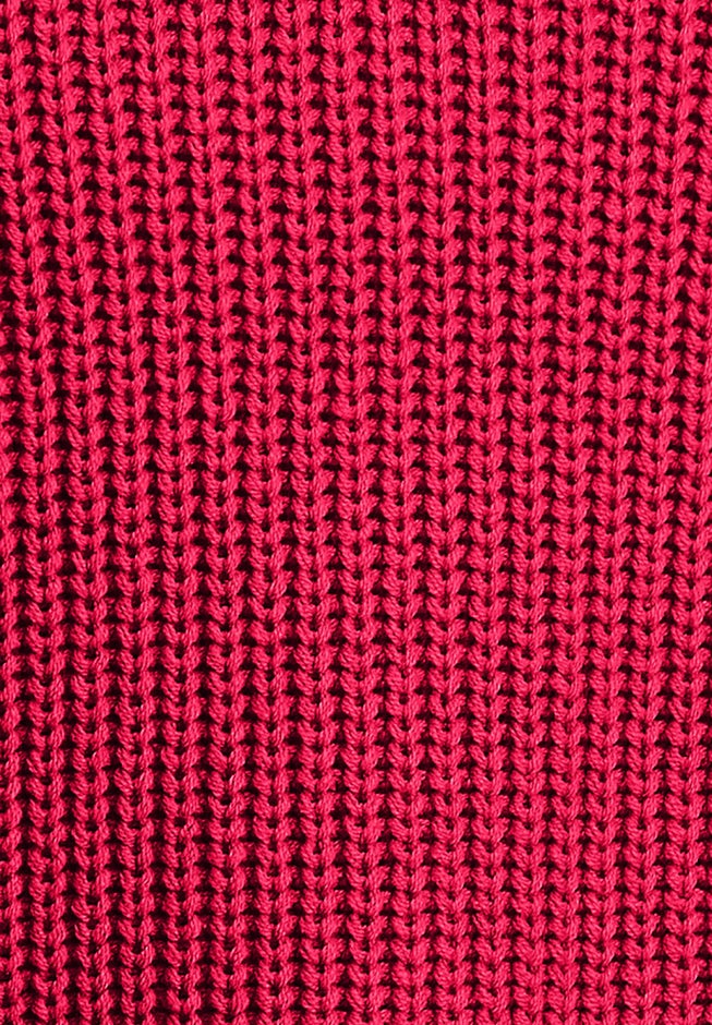 V-Neck Shaker Trapeze Sweater image number 2