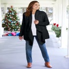 Multi Marled Cardigan Sweater image number null