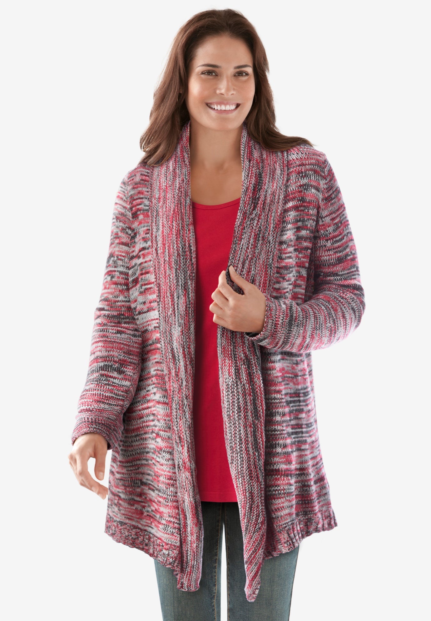 Multi Marled Cardigan image number 0