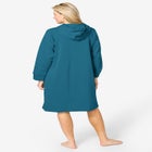 Short Hooded Sweatshirt Robe image number null