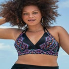 Loop Strap Halter Bikini Top image number null