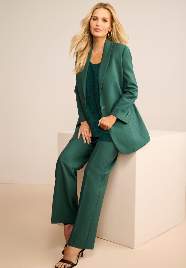 Classic Bend Over&reg; Pant &ndash; Woven Pull-On Straight Leg Pant image number 2