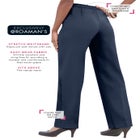 Plus Size Bend Over&reg; Classic Structured Straight-Leg Pull-On Pant image number 4