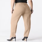 Plus Size Classic Bend Over&reg; Structured Straight Leg Pull-On Pant image number 3