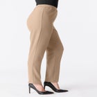 Plus Size Classic Bend Over&reg; Structured Straight Leg Pull-On Pant image number 2