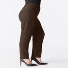 Plus Size Bend Over&reg; Classic Structured Straight-Leg Pull-On Pant image number 2