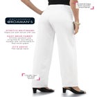 Plus Size Classic Bend Over&reg; Structured Straight Leg Pull-On Pant image number null