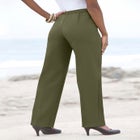 Plus Size Bend Over&reg; Classic Structured Straight-Leg Pull-On Pant image number 1