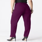 Plus Size Bend Over&reg; Classic Structured Straight-Leg Pull-On Pant image number 3