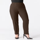 Plus Size Bend Over&reg; Classic Structured Straight-Leg Pull-On Pant image number 1