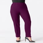 Plus Size Bend Over&reg; Classic Structured Straight-Leg Pull-On Pant image number 1