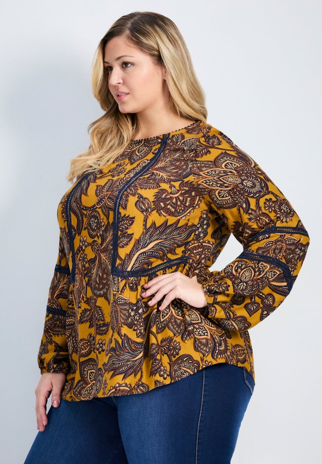 Bridget Lace Detail Blouse image number 2