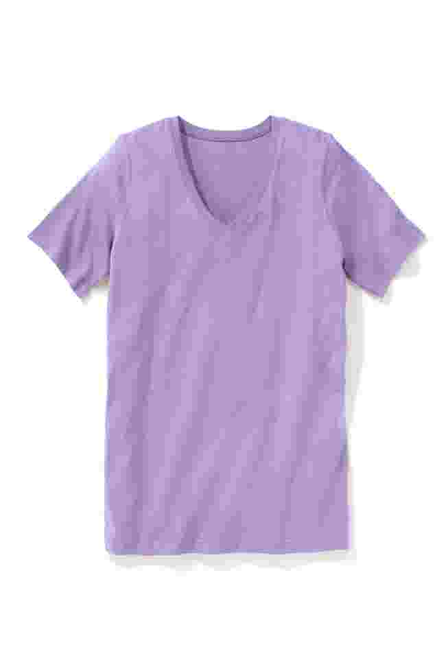 Perfect Short-Sleeve V-Neck Tee image number 3