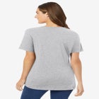 Perfect Short-Sleeve V-Neck Tee image number null