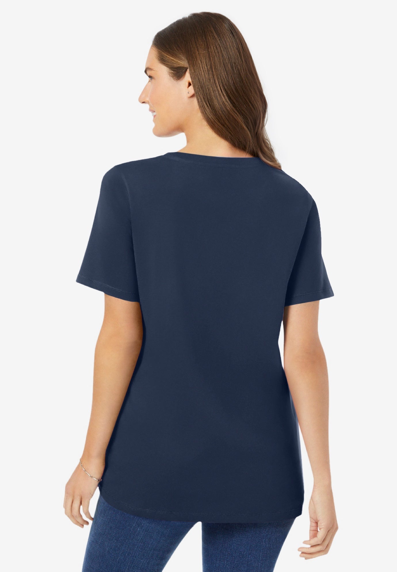 Perfect Short-Sleeve V-Neck Tee image number 1