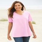 Perfect Short-Sleeve V-Neck Tee image number null