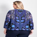 Harmony Pleat Sleeve Top image number null