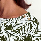 Stretch Cotton Boatneck Tunic image number null