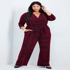 Mara Wrap Front Jumpsuit image number null