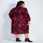 Liana Pleated Blouson Sleeve Dress image number 1