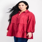 Amari Tiered Tunic Shirt image number 2